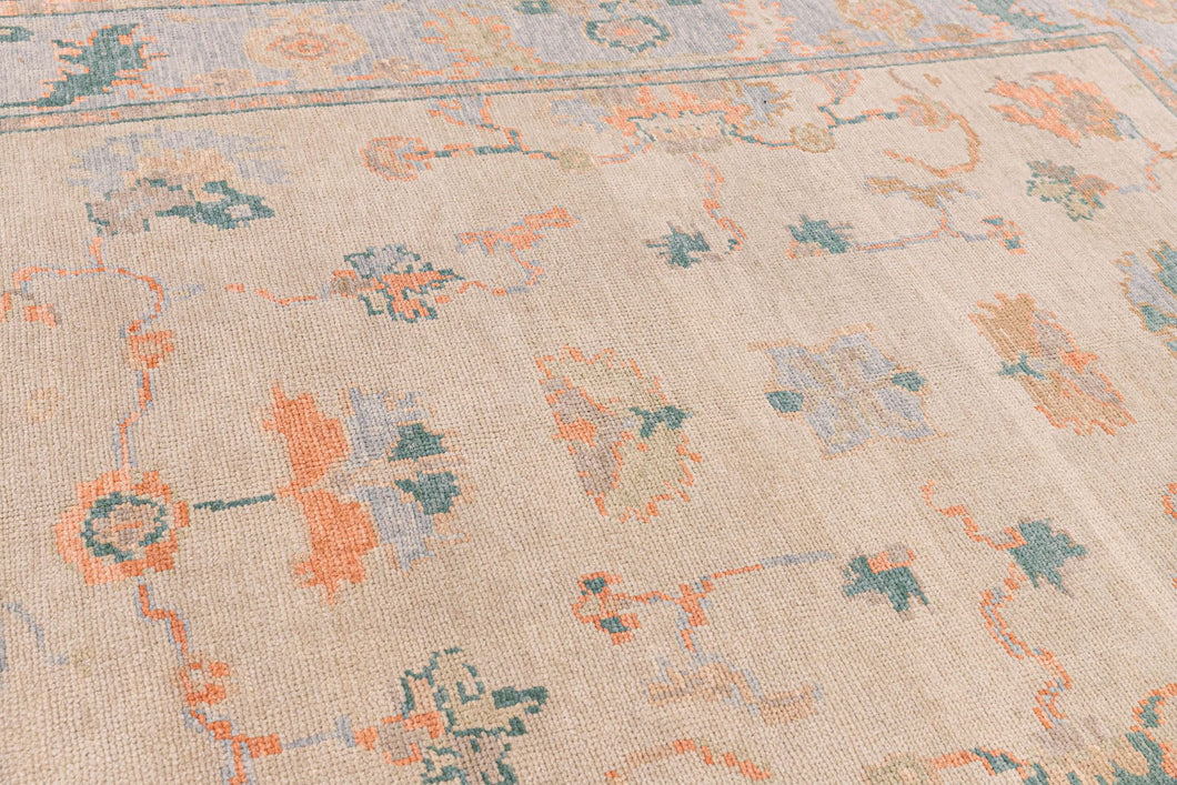 7x9 Modern Oushak Area Rug