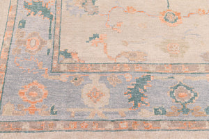 7x9 Modern Oushak Area Rug