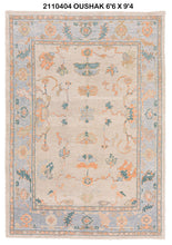 7x9 Modern Oushak Area Rug