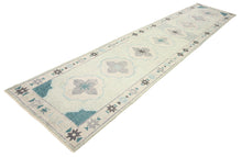3x16 Modern Oushak Area Runner Rug