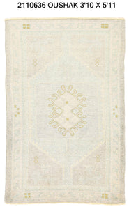 4x6 Modern Oushak Area Rug