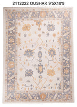 9x11 Modern Oushak Area Rug