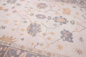 9x11 Modern Oushak Area Rug