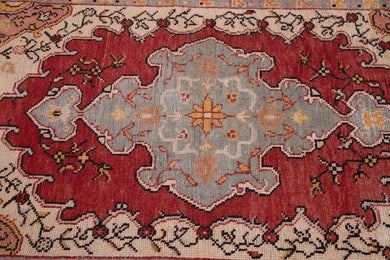 3x7 Old & Vintage Turkish Area Runner Rug