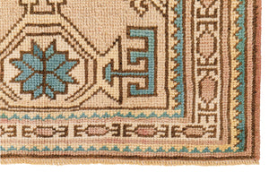 3x4 Old & Vintage Turkish Area Rug