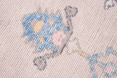 8x11 Modern Oushak Area Rug