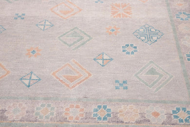 7x10 Modern Oushak Area Rug