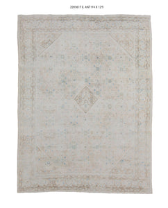 9x12 Old & Vintage Turkish Area Rug
