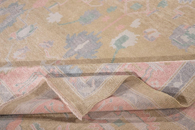 9x12 Modern Oushak Area Rug