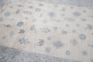 7x9 Modern Oushak Area Rug