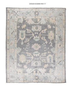 9x18 Modern Oushak Area Rug