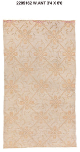 3x6 Old & Vintage Turkish Area Rug