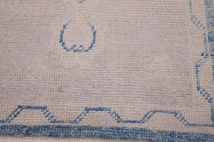 3x12 Modern Oushak Area Runner Rug