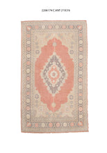 2x4 Old & Vintage Turkish Area Rug