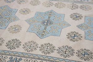 7x10 Old & Vintage Turkish Area Rug