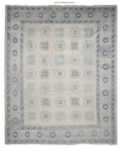 9x11 Modern Oushak Area Rug