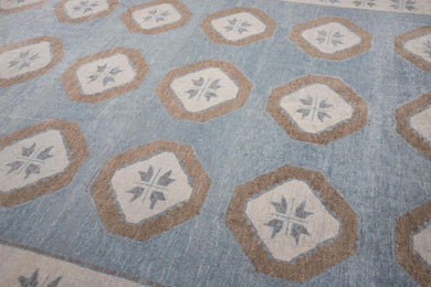 11x17 Modern Oushak Area Rug