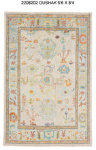 6x8 Modern Oushak Area Rug