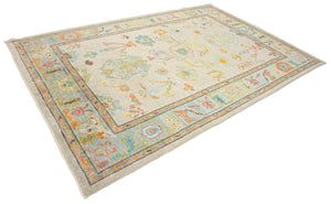 6x8 Modern Oushak Area Rug