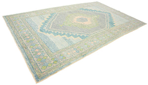 6x11 Modern Oushak Area Rug