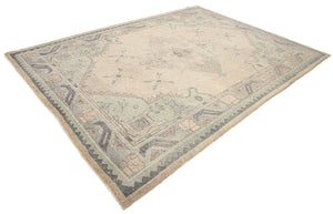 7x9 Modern Oushak Area Rug