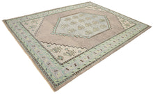 7x9 Modern Oushak Area Rug