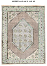 7x9 Modern Oushak Area Rug
