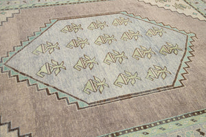 7x9 Modern Oushak Area Rug