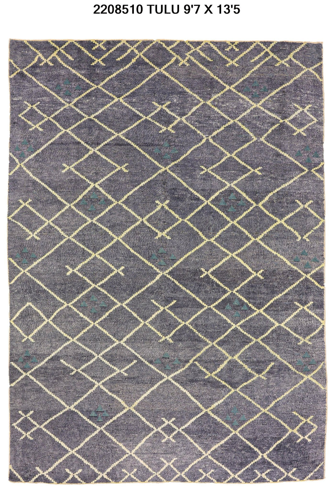 10x13 Modern Tulu Area Rug