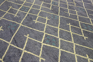 10x13 Modern Tulu Area Rug