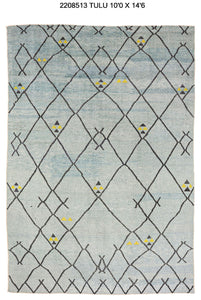 10x15 Modern Tulu Area Rug