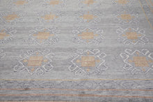 9x13 Modern Oushak Area Rug