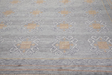 9x13 Modern Oushak Area Rug