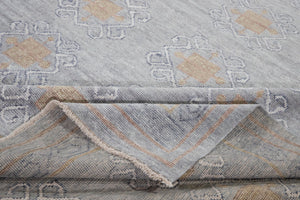 9x13 Modern Oushak Area Rug