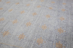 9x13 Modern Oushak Area Rug