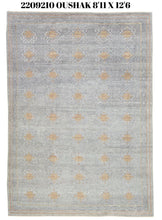 9x13 Modern Oushak Area Rug