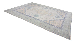 9x12 Modern Oushak Area Rug