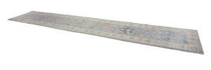 3x16 Modern Oushak Area Runner Rug
