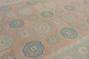 9x13 Modern Oushak Area Rug