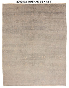 9x12 Modern Oushak Area Rug