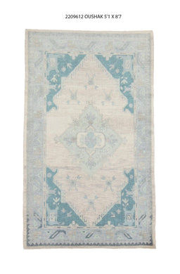 5x9 Modern Oushak Area Rug