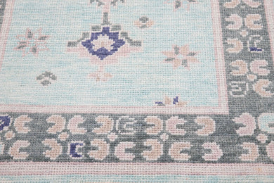 3x8 Modern Oushak Area Runner Rug
