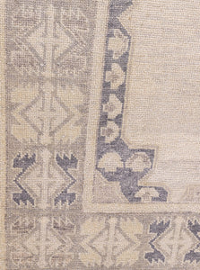 4x10 Modern Oushak Area Ruunner Rug
