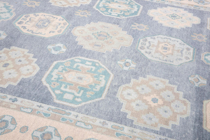 10x13 Modern Oushak Area Rug