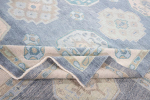 10x13 Modern Oushak Area Rug