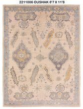 9x12 Modern Oushak Area Rug