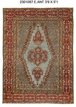 4x5 Old & Vintage Turkis Area Rug