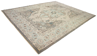 9x12 Modern Oushak Area Rug