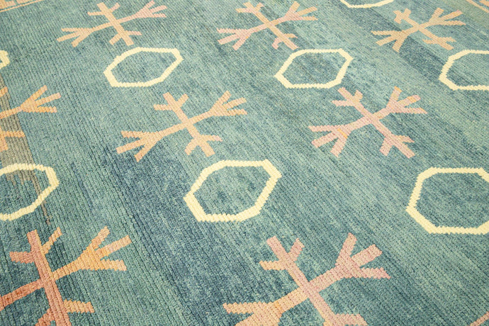 10x13 Modern Tulu Area Rug
