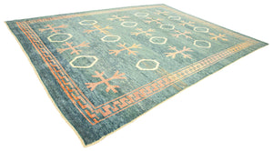 10x13 Modern Tulu Area Rug